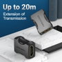 Vention Adaptador HDMI 2.0 4K Hembra a Hembra Negro AIRB0